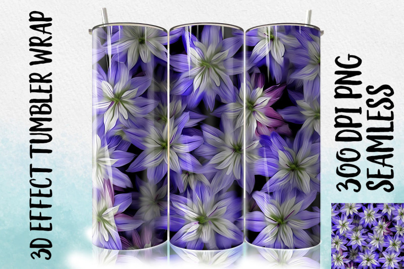 3d-bellflowers-tumbler-wrap-1