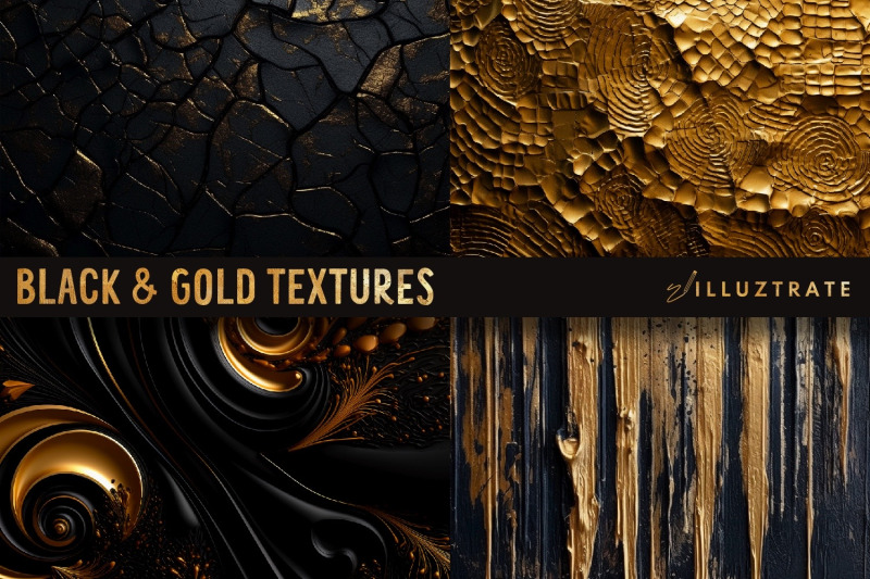 black-and-gold-digital-textures-gold-foil-digital-paper