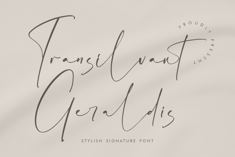 transilvant-geraldis-stylish-signature-font