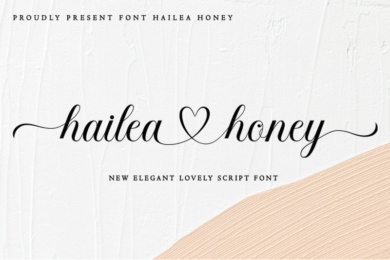 hailea-honey-lovely-font