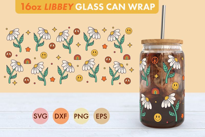 retro-groovy-daisies-svg-16-oz-libbey-glass-can-wrap