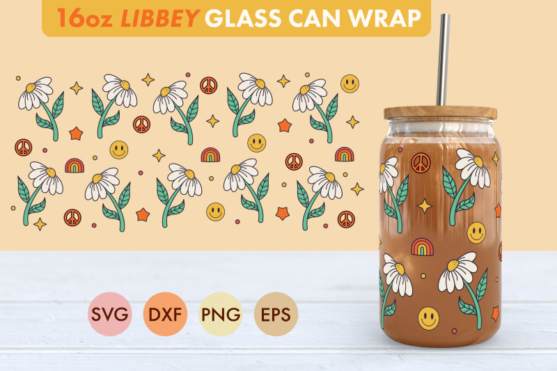 retro-groovy-daisies-svg-16-oz-libbey-glass-can-wrap