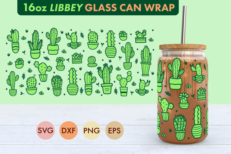 cactus-cacti-svg-16-oz-libbey-glass-can-wrap