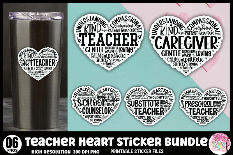 teacher-heart-sticker-bundle