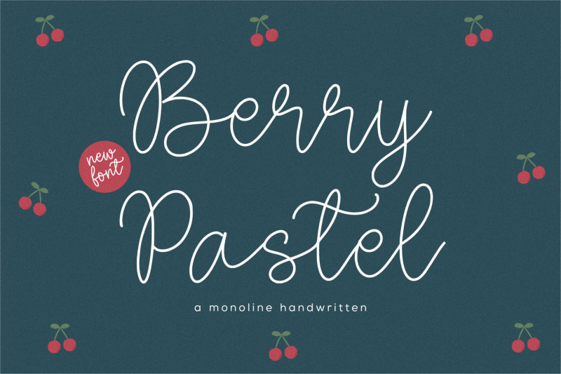 berry-pastel-font