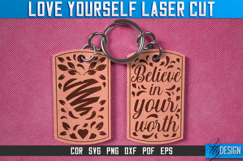 love-yourself-keychain-laser-cut-svg-keychain-laser-cut-svg-design