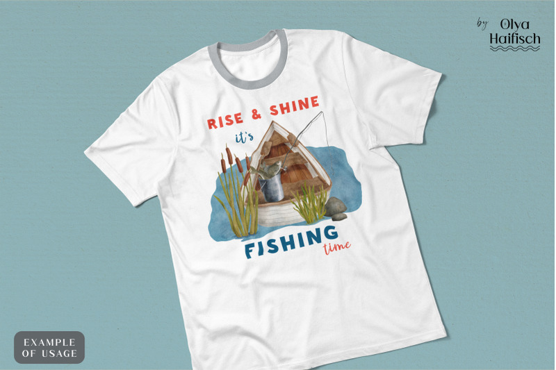 fishing-sublimation-png-design-with-boat-on-lake-and-quote