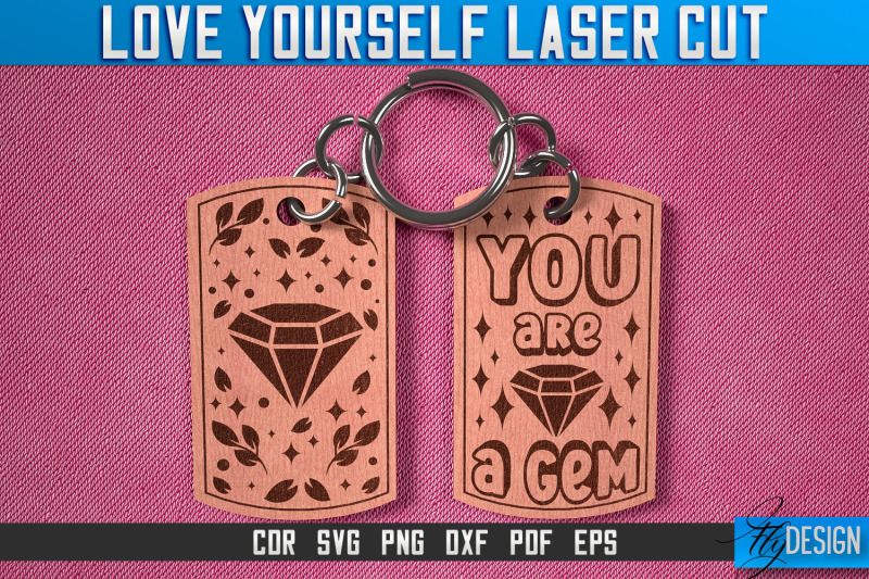 love-yourself-keychain-laser-cut-svg-keychain-laser-cut-svg-design