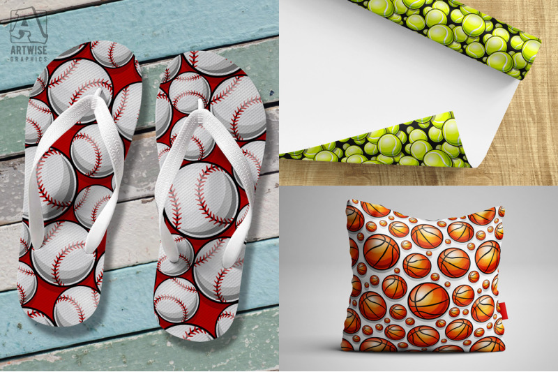 sports-balls-digital-paper-graphics-seamless-patterns
