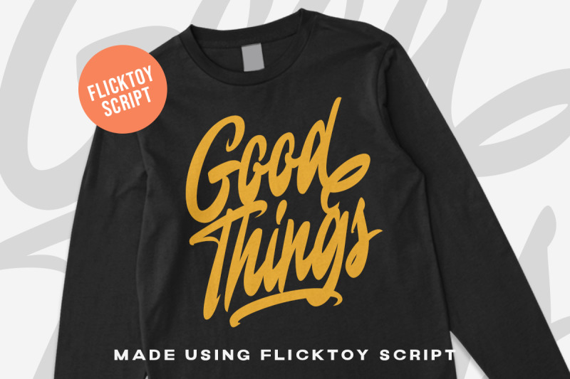 flicktoy-brush-script-font
