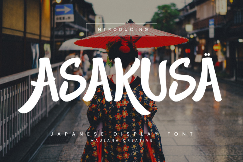 asakusa-japanese-display-font