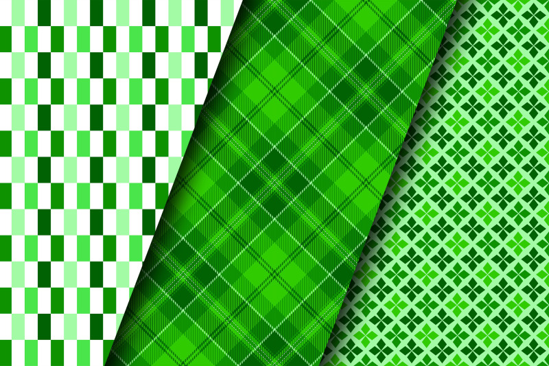 shades-of-green-digital-paper-patterns-green-color-backgrounds