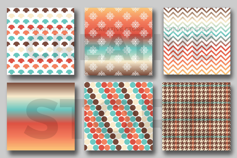 retro-groovy-rainbow-backgrounds-groovy-retro-colors-digital-papers