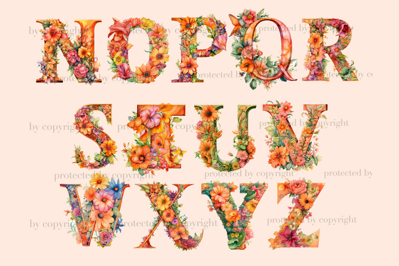 alphabet-flowers-clipart-floral-alphabet-lettering