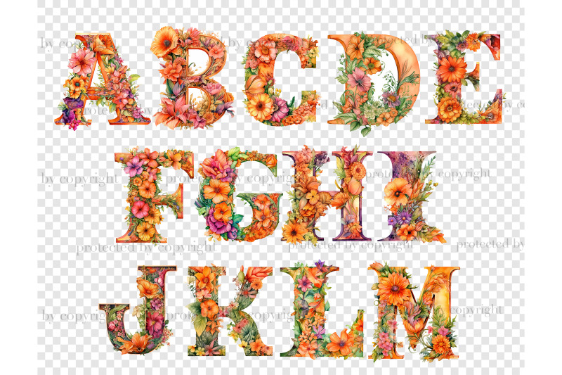 alphabet-flowers-clipart-floral-alphabet-lettering