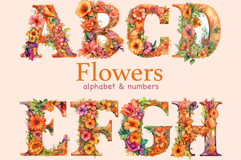 alphabet-flowers-clipart-floral-alphabet-lettering