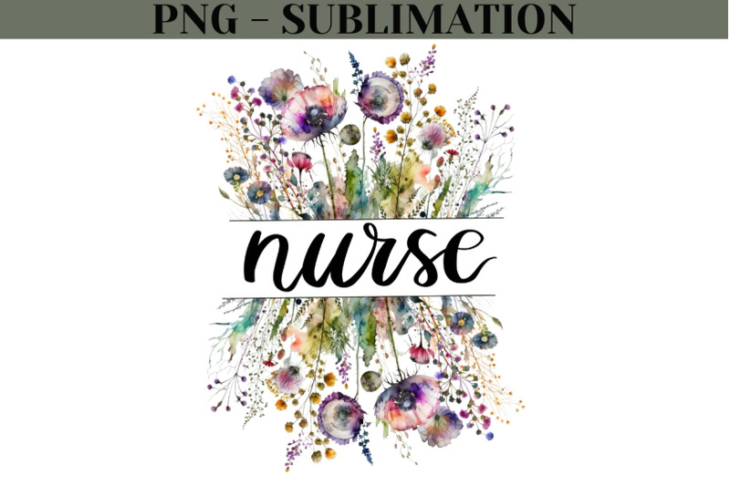 wildflower-nurse-png-digital-download-sublimation-designs