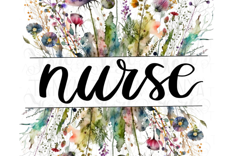 wildflower-nurse-png-digital-download-sublimation-designs