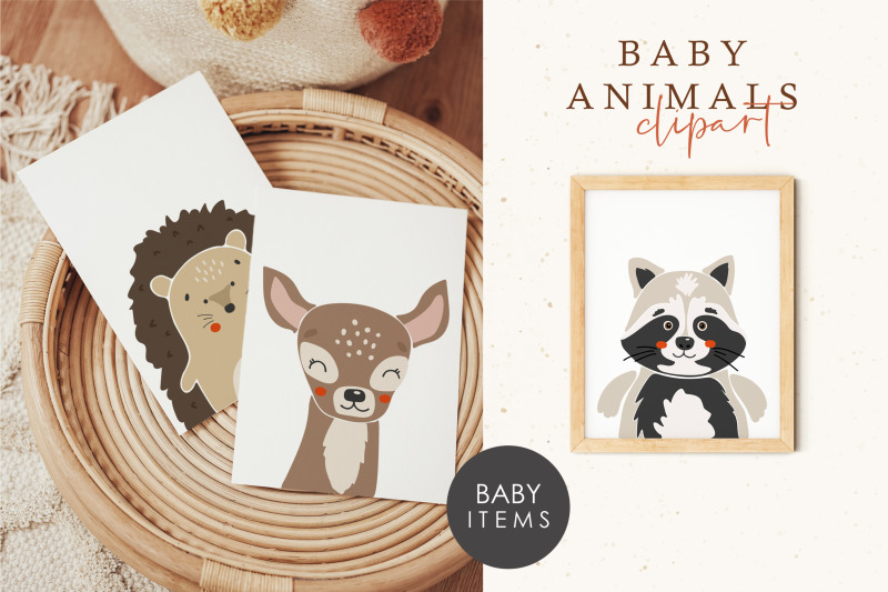 baby-forest-animals-clipart-boho-forest-animals