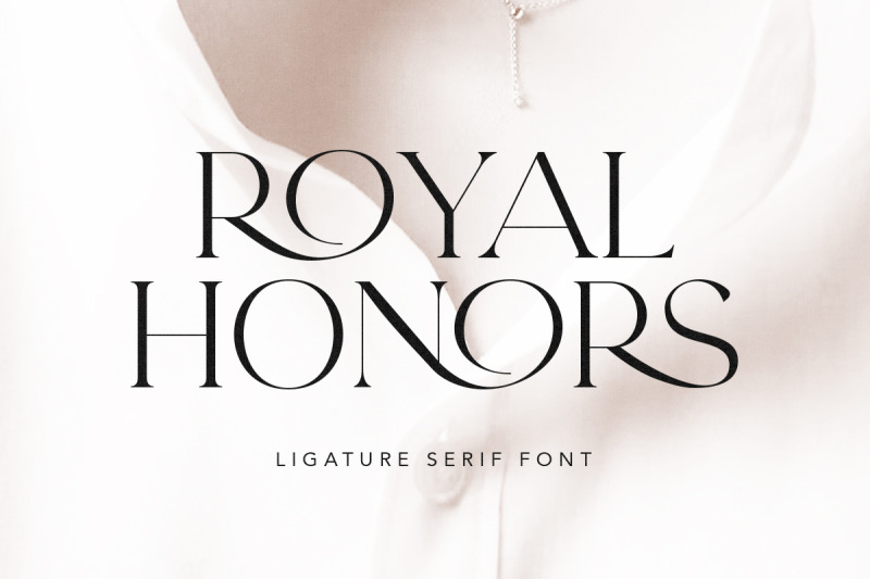 royal-honors-ligature-serif-font