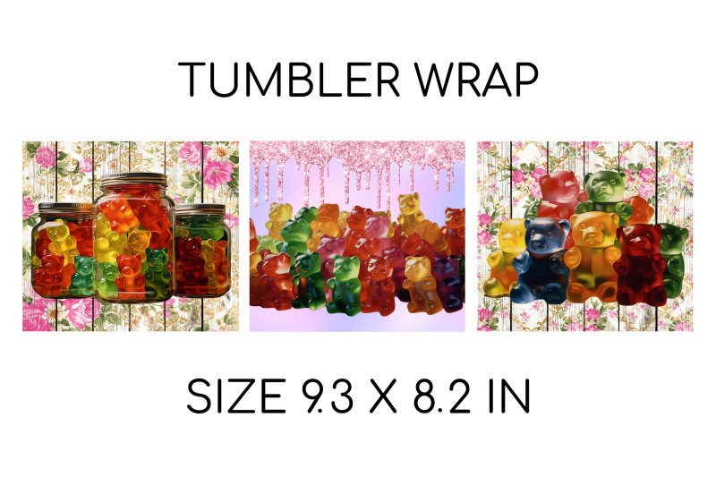 gummy-bear-summer-tumbler-designs-3d-tumbler-wrap-png