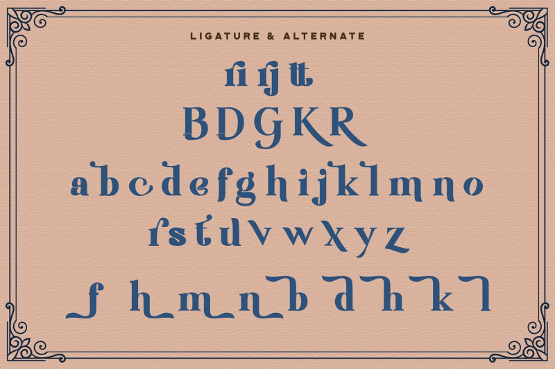rudisfave-decorative-serif-font