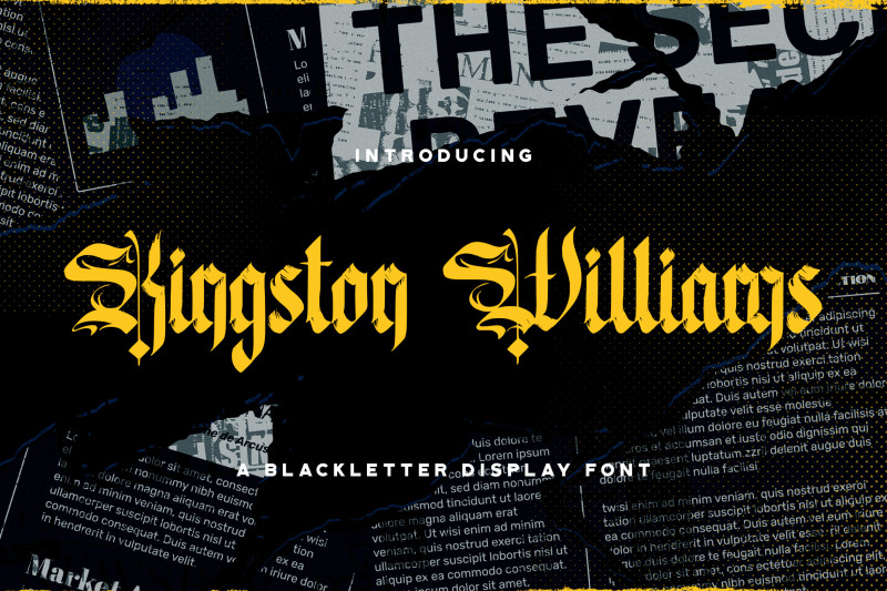 kingston-williams-blackletter-font