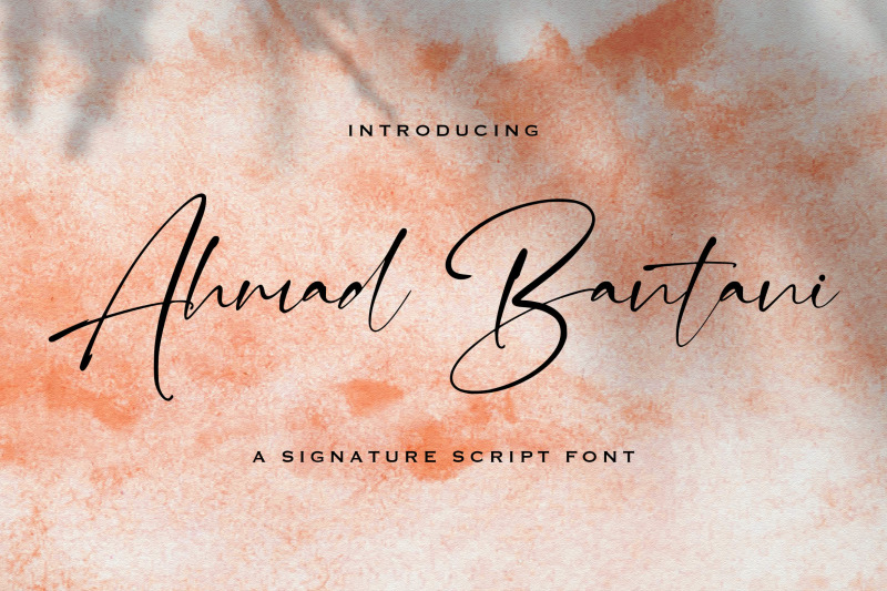 ahmad-bantani-signature-font