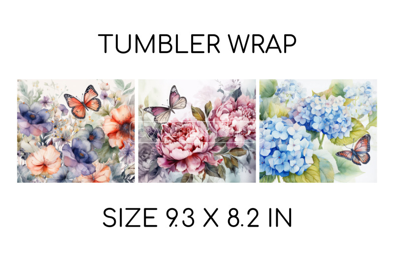 watercolor-flowers-tumbler-sublimation-summer-tumbler-wrap