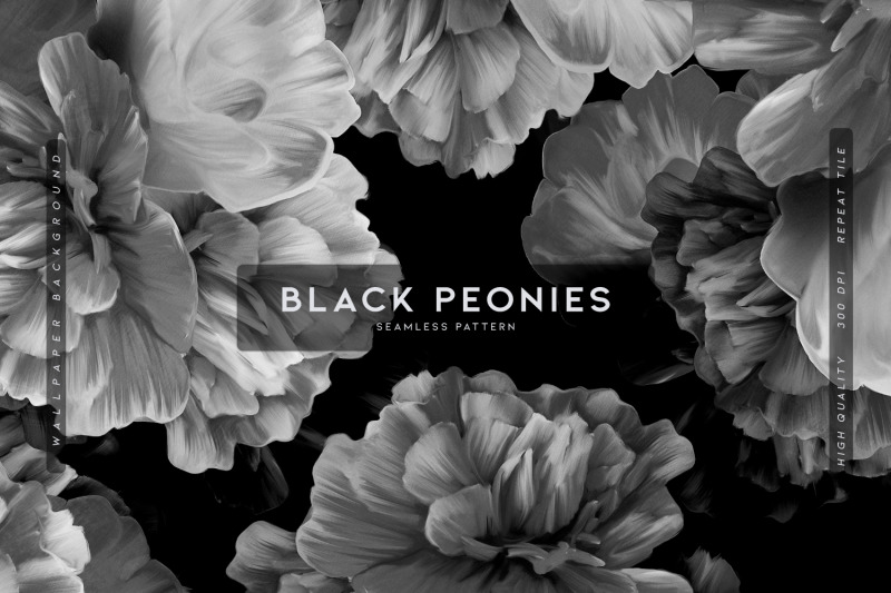 black-peonies