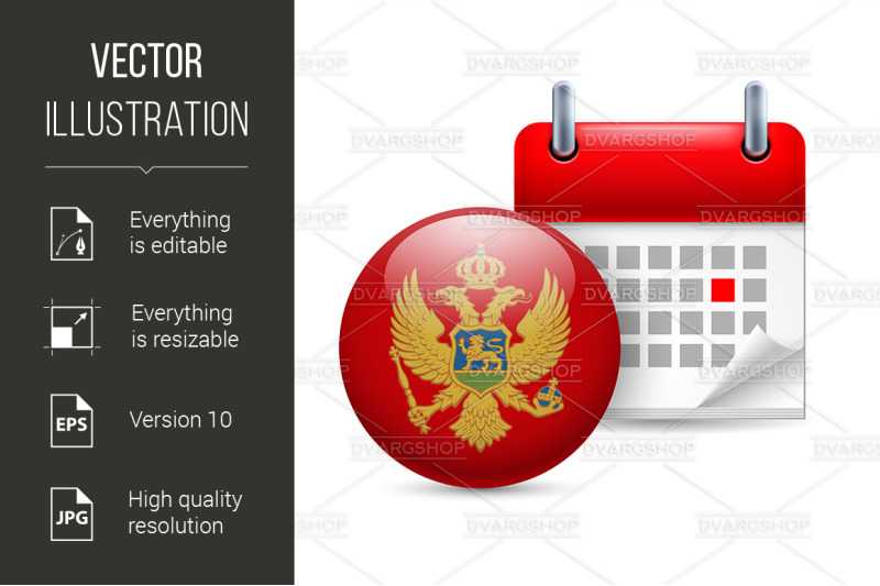 icon-of-national-day-in-montenegro