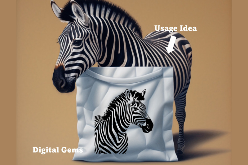 a-collection-of-5-zebra-themed-svg-files