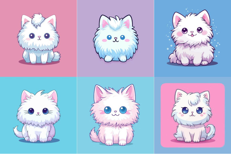 cute-kawaii-angora-white-cat