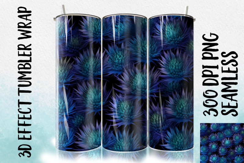 3d-blue-thistle-tumbler-wrap