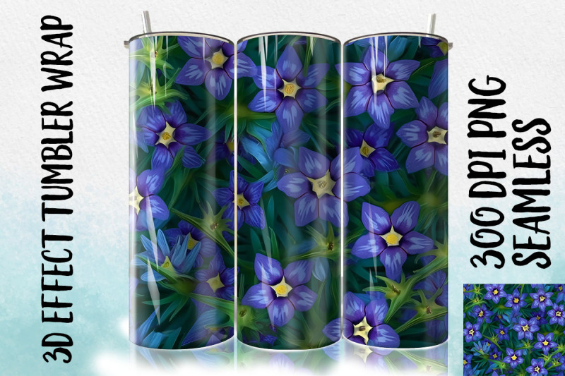 3d-blue-spiderwort-tumbler-wrap