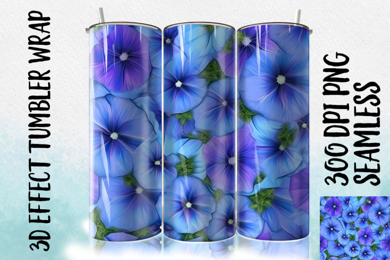 3d-blue-morning-glory-tumbler-wrap