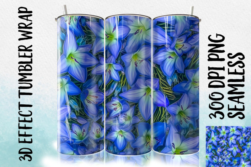 3d-blue-harebell-tumbler-wrap