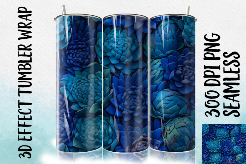 3d-blue-ginger-tumbler-wrap