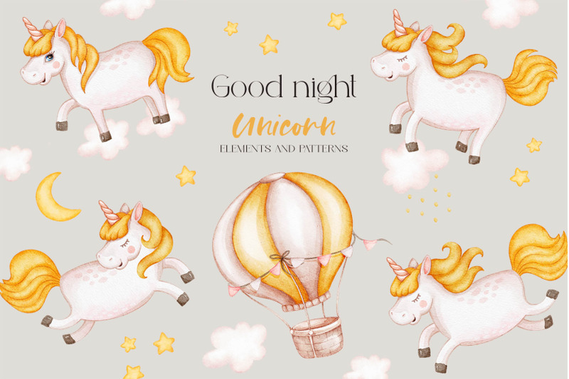 unicorn-good-night-set