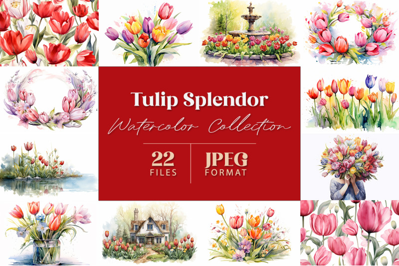 tulip-splendor-watercolor-collection