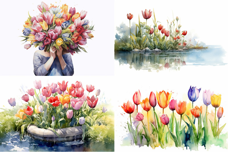 tulip-splendor-watercolor-collection