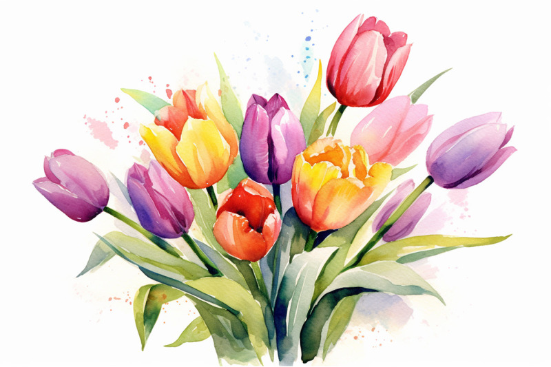 tulip-splendor-watercolor-collection