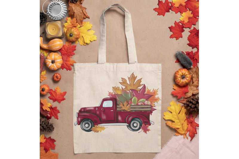 red-fall-truck-png-digital-download-for-sublimation