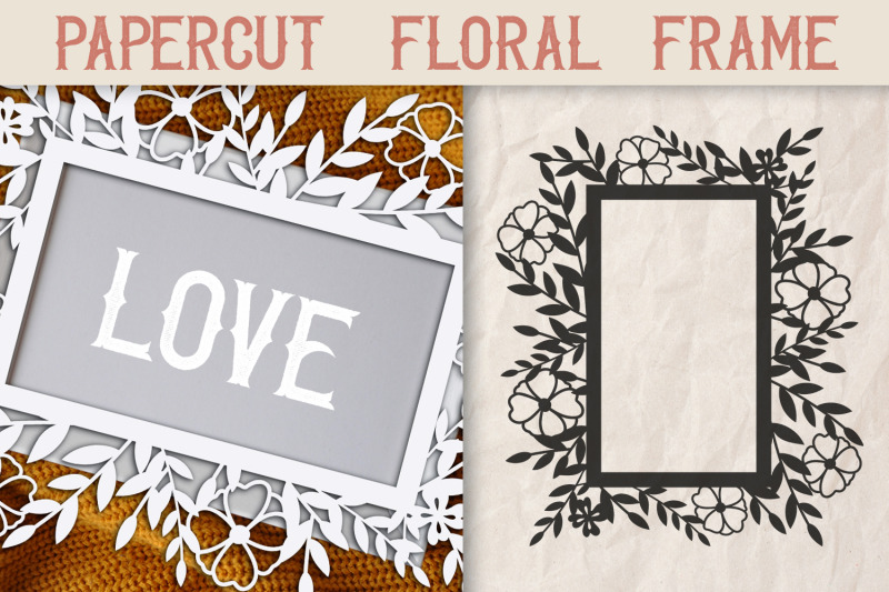 leaves-papercut-frame-svg-file