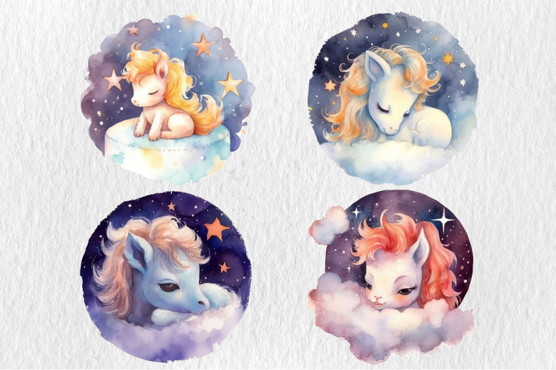 watercolor-pony-clipart