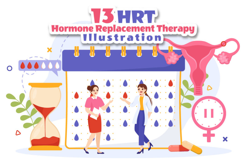 13-hormone-replacement-therapy-illustration