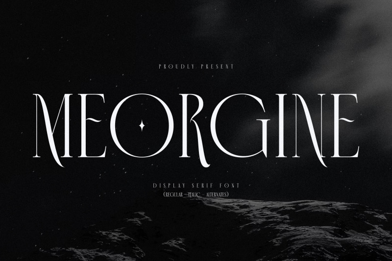 meorgine-typeface