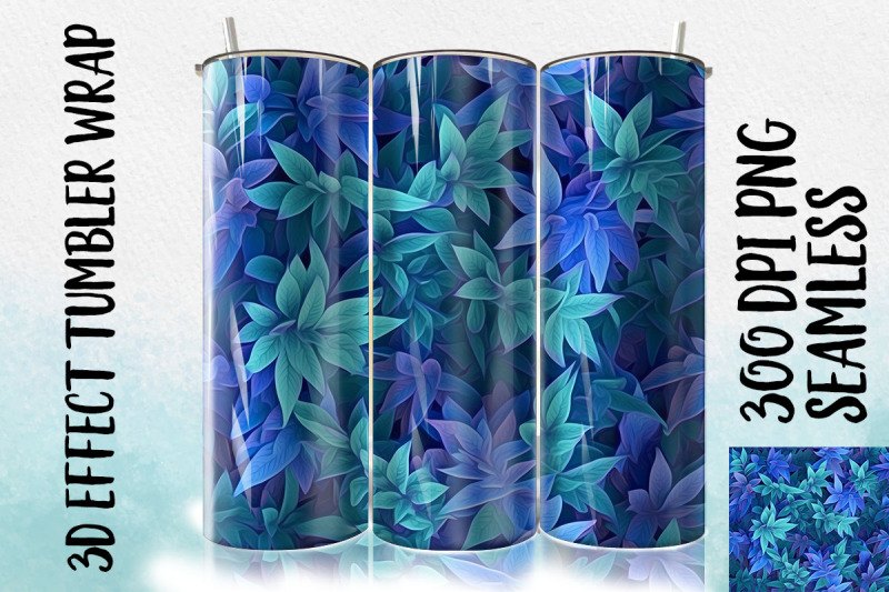 3d-blue-salvia-tumbler-wrap-1