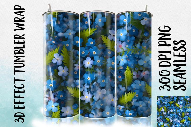 3d-blue-forget-me-not-tumbler-wrap-1