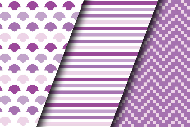 purple-and-white-digital-paper-patterns